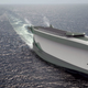 Illustration for article titled This Massive Cargo Ship Will Harness the Wind With Its Hull